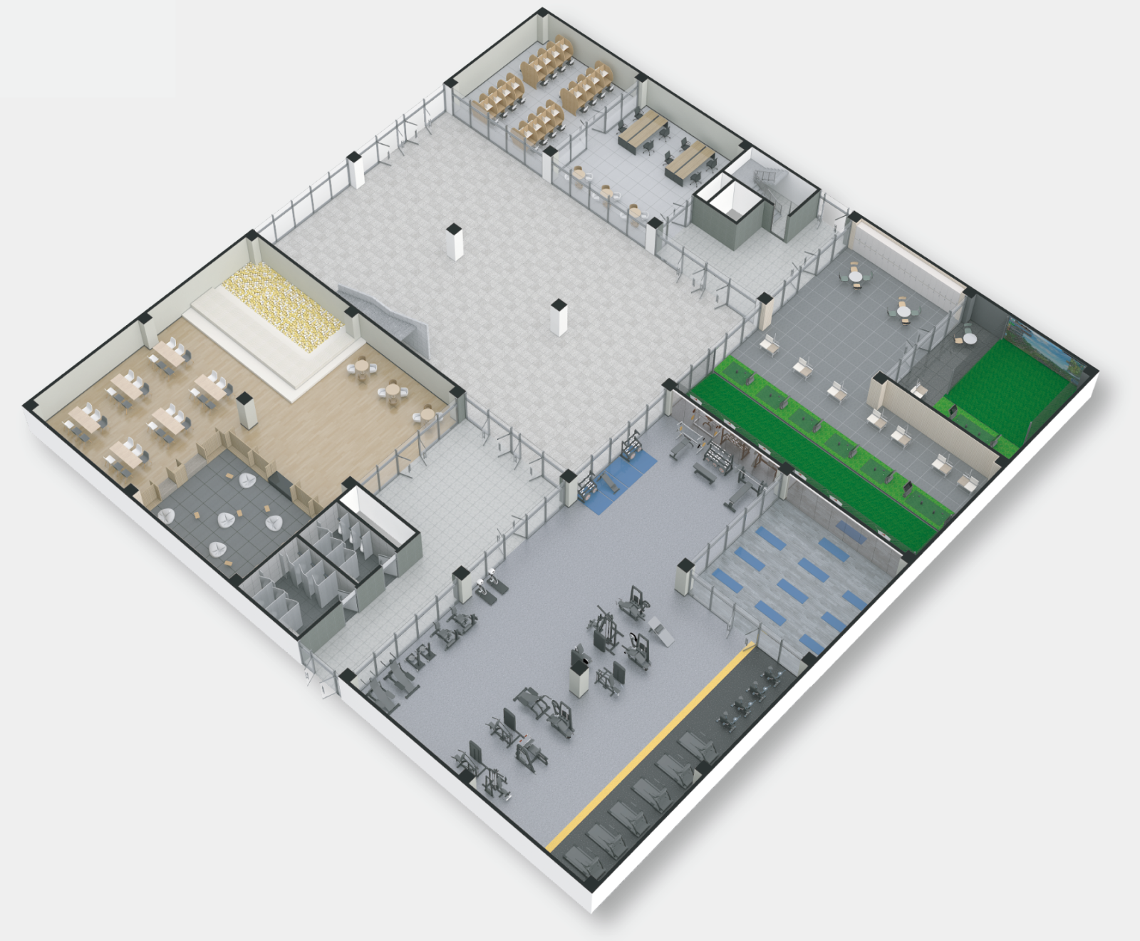 운정역더써밋 커뮤니티 시설