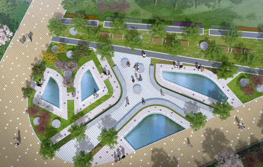 운정역더써밋 조경 2